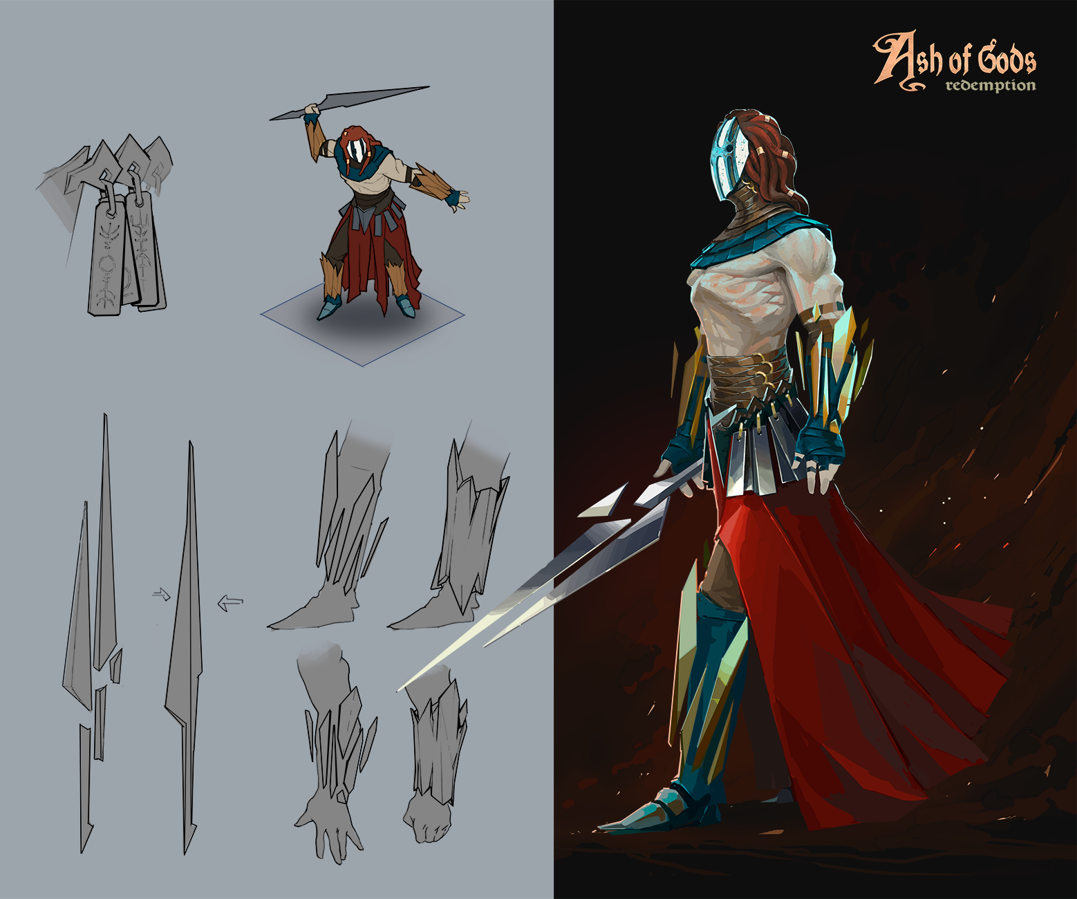 Ash of Gods - Concept Art